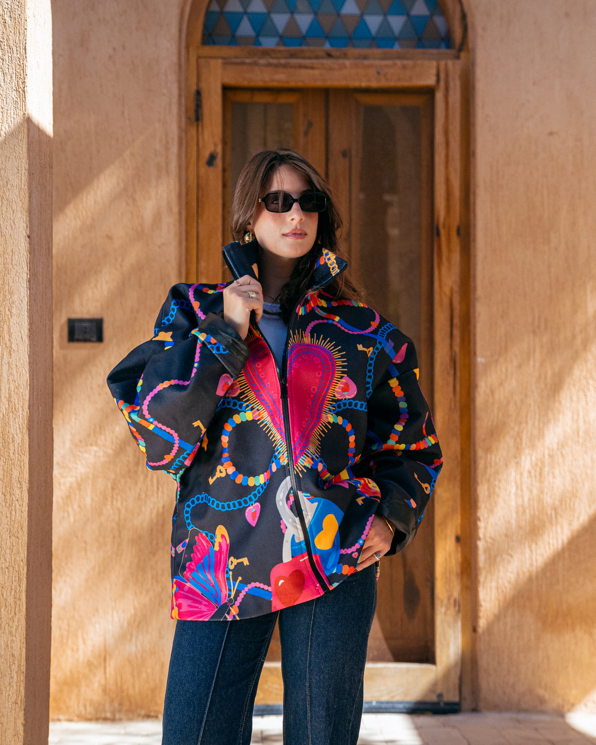 Model wearing Not My Problem from Pose Winter '27