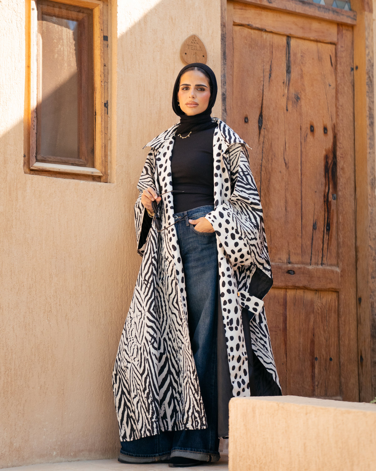 Model wearing Not Your Type from Pose Winter '27