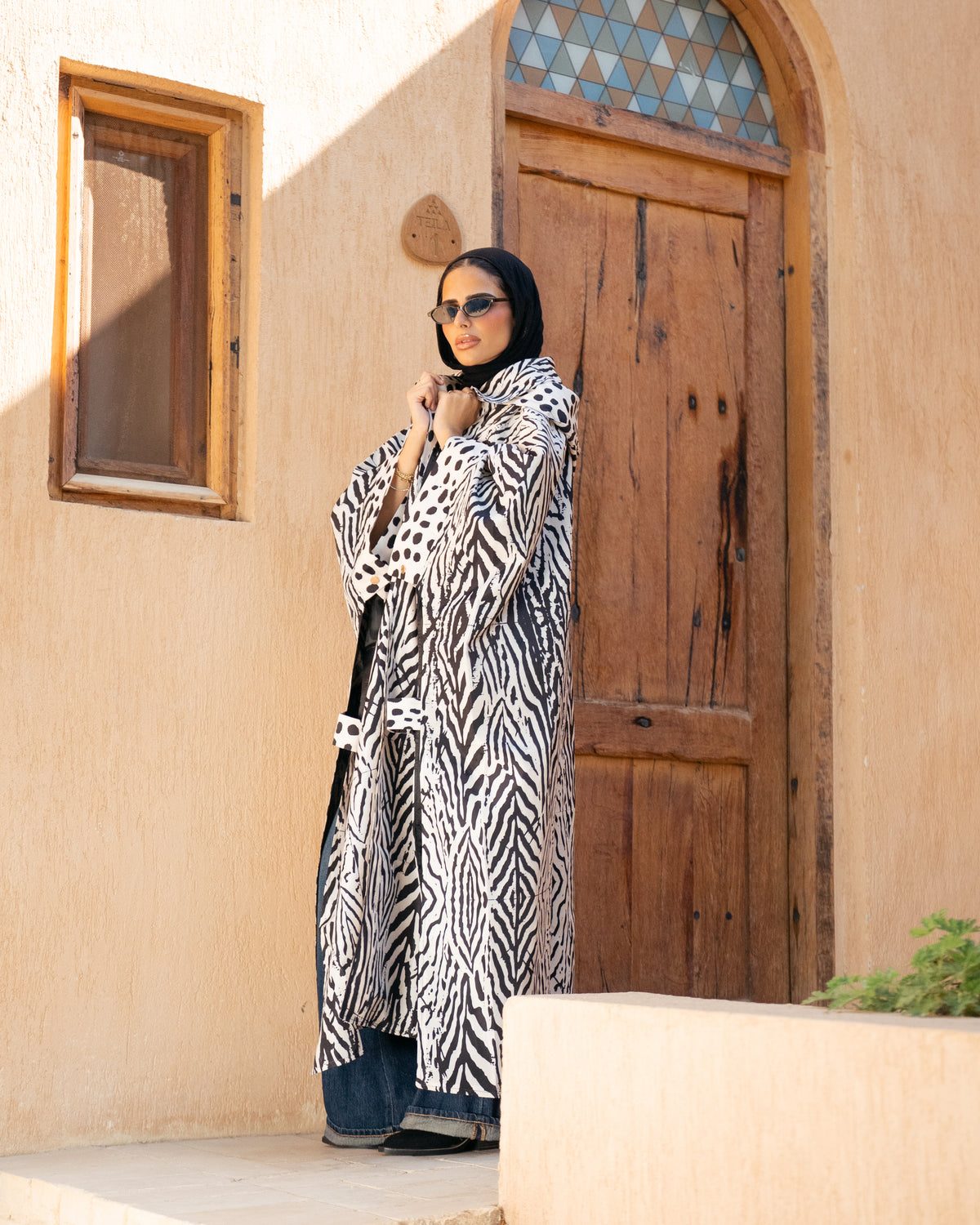 Model wearing Not Your Type from Pose Winter '27 – view 4