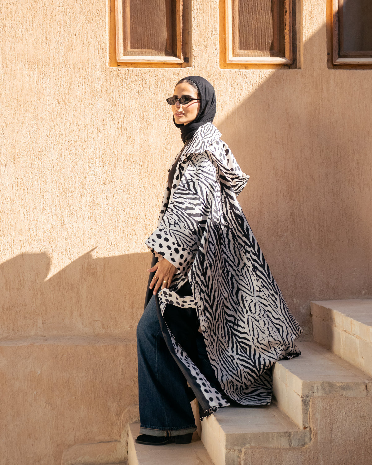 Model wearing Not Your Type from Pose Winter '27 – view 6
