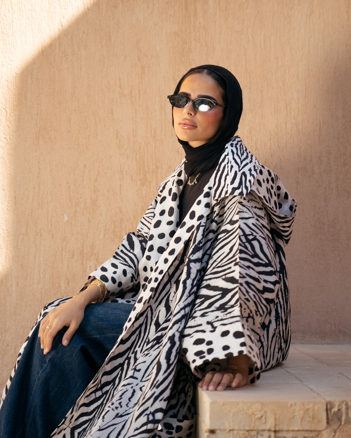 Model wearing Not Your Type from Pose Winter '27 – view 7
