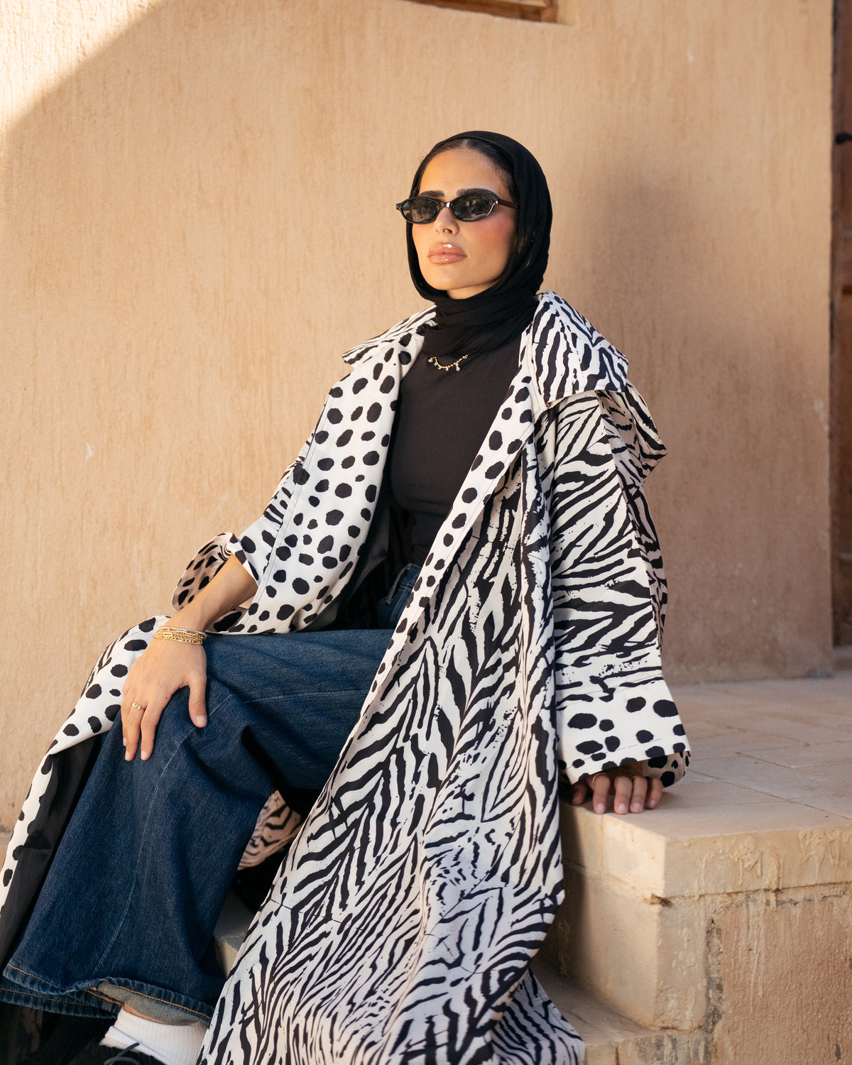 Model wearing Not Your Type from Pose Winter '27 – view 8