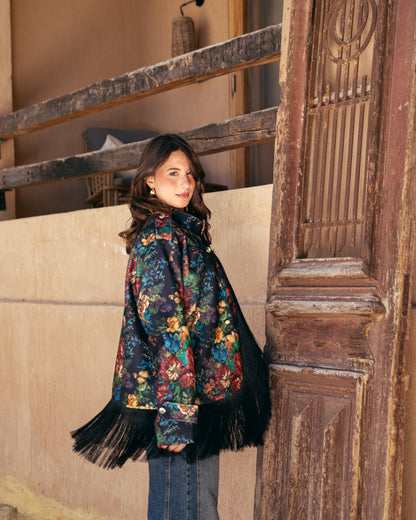Model wearing Out of Character – Black from Pose Winter '27 – view 2