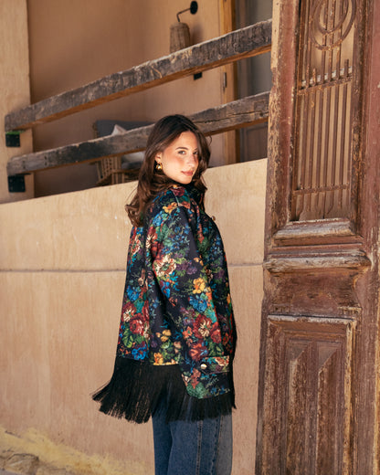 Model wearing Out of Character – Black from Pose Winter '27 – view 4