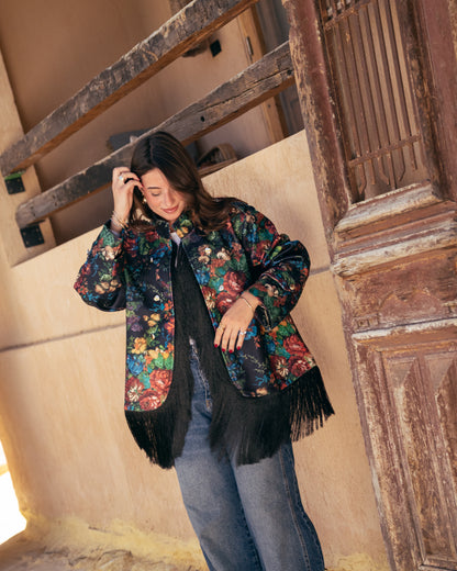 Model wearing Out of Character – Black from Pose Winter '27 – view 8