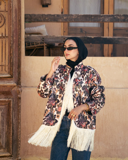 Model wearing Out of Character – Offwhite from Pose Winter '27