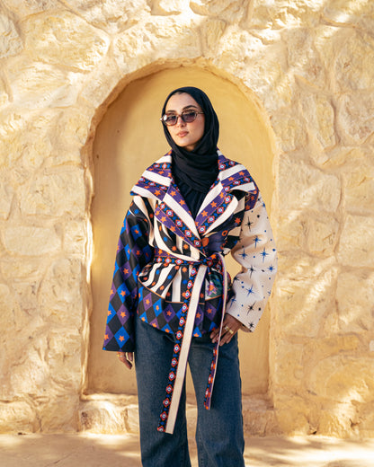 Model wearing Showstopper from Pose Winter '27