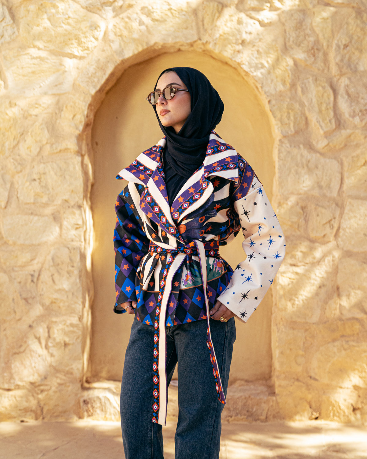 Model wearing Showstopper from Pose Winter '27 – view 2