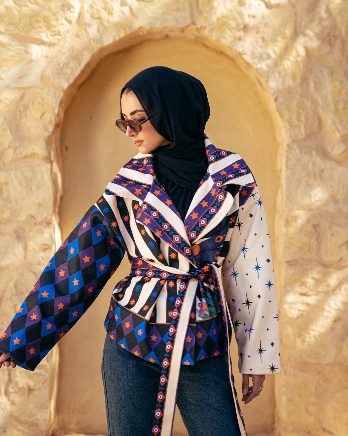 Model wearing Showstopper from Pose Winter '27 – view 3