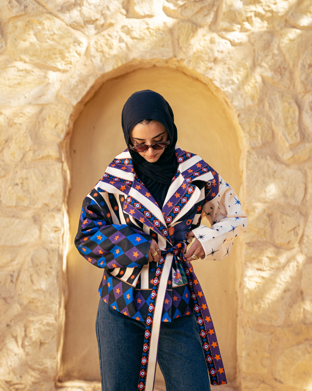 Model wearing Showstopper from Pose Winter '27 – view 4