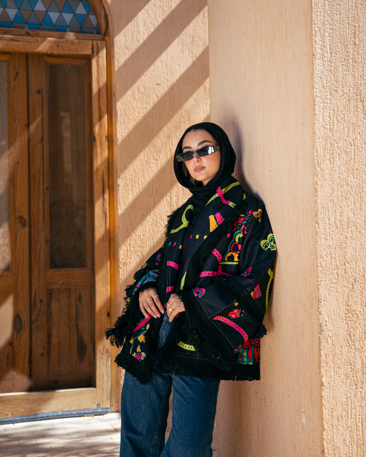 Model wearing Sweet Revenge – Black from Pose Winter '27