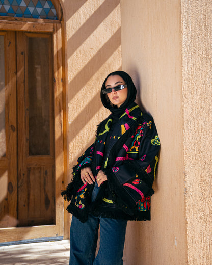 Model wearing Sweet Revenge – Black from Pose Winter '27