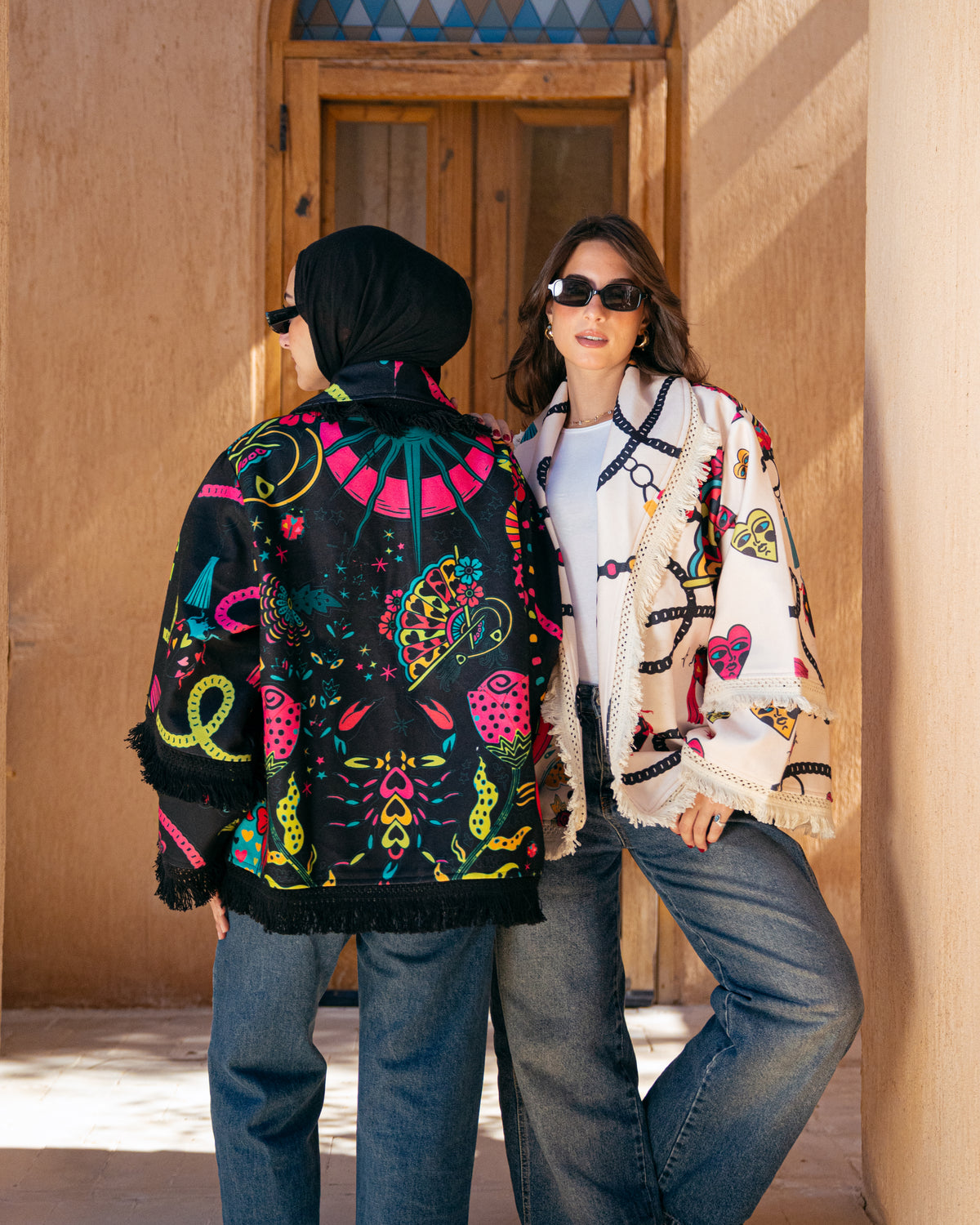 Model wearing Sweet Revenge – Offwhite from Pose Winter '27 – view 9