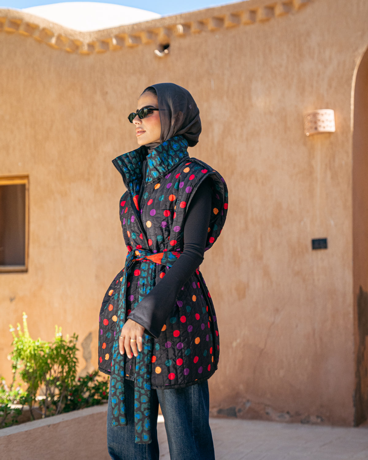 Model wearing The Comeback from Pose Winter '27 – view 10