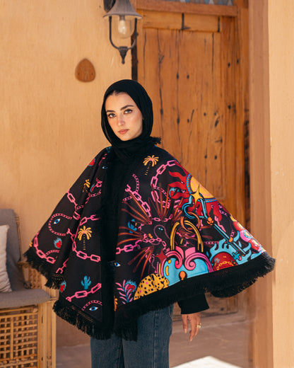 Model wearing The Drama from Pose Winter '27