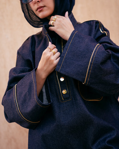 Model wearing The Odd One from Pose Winter '27 – view 3
