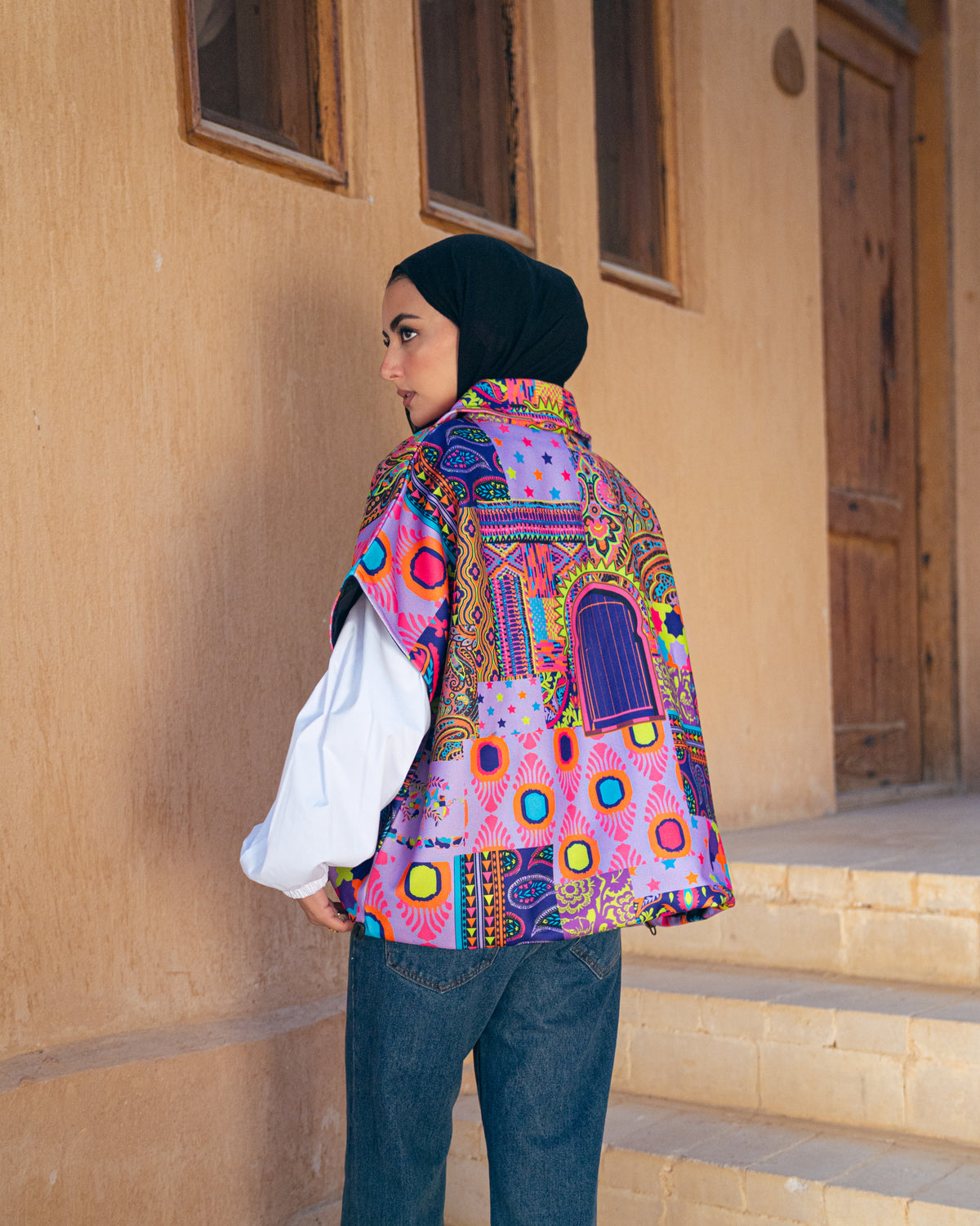 Model wearing The Rebel – Lavender from Pose Winter '27 – view 6