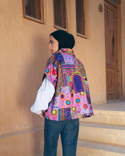 Model wearing The Rebel – Lavender from Pose Winter '27 – view 6