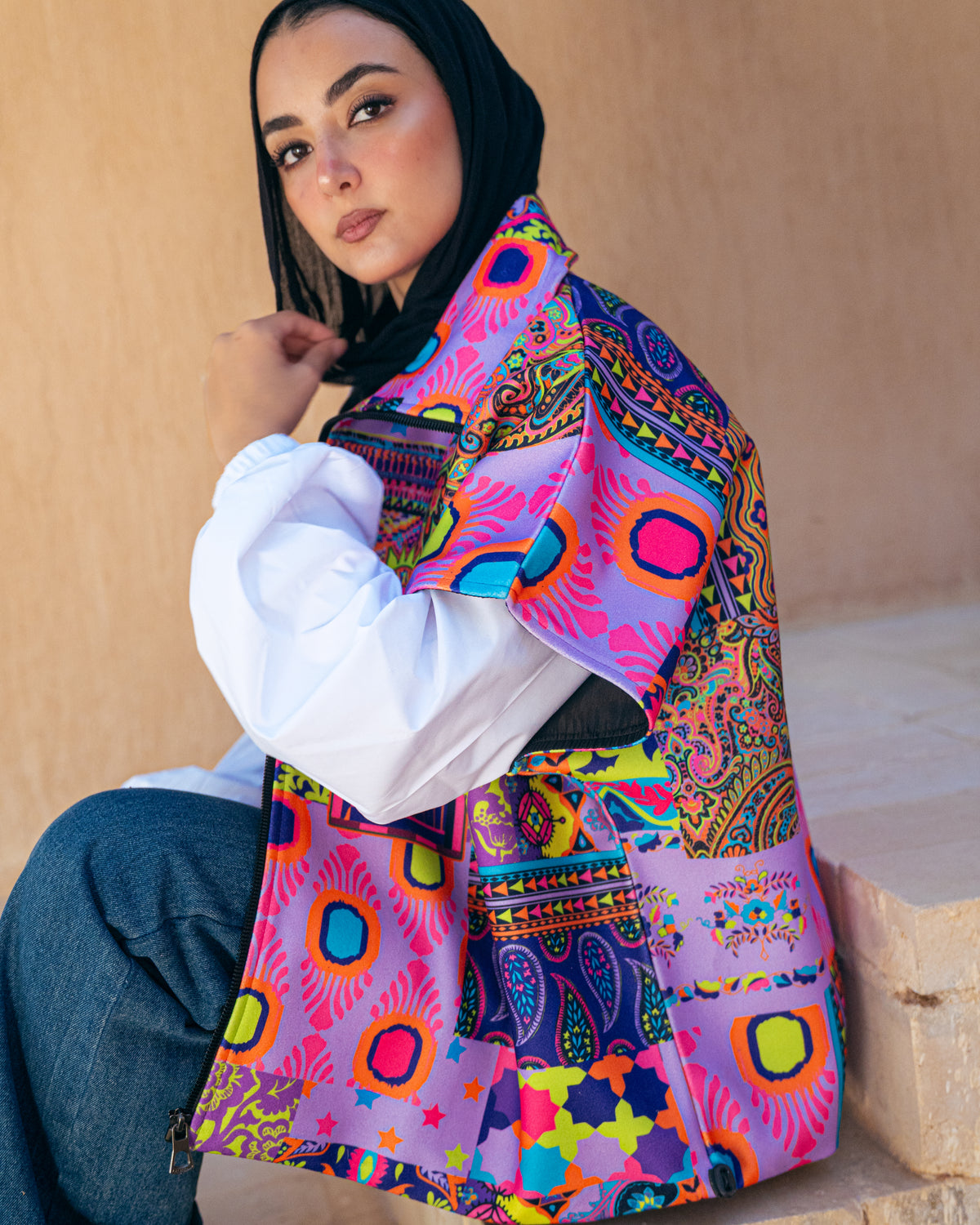Model wearing The Rebel – Lavender from Pose Winter '27 – view 9