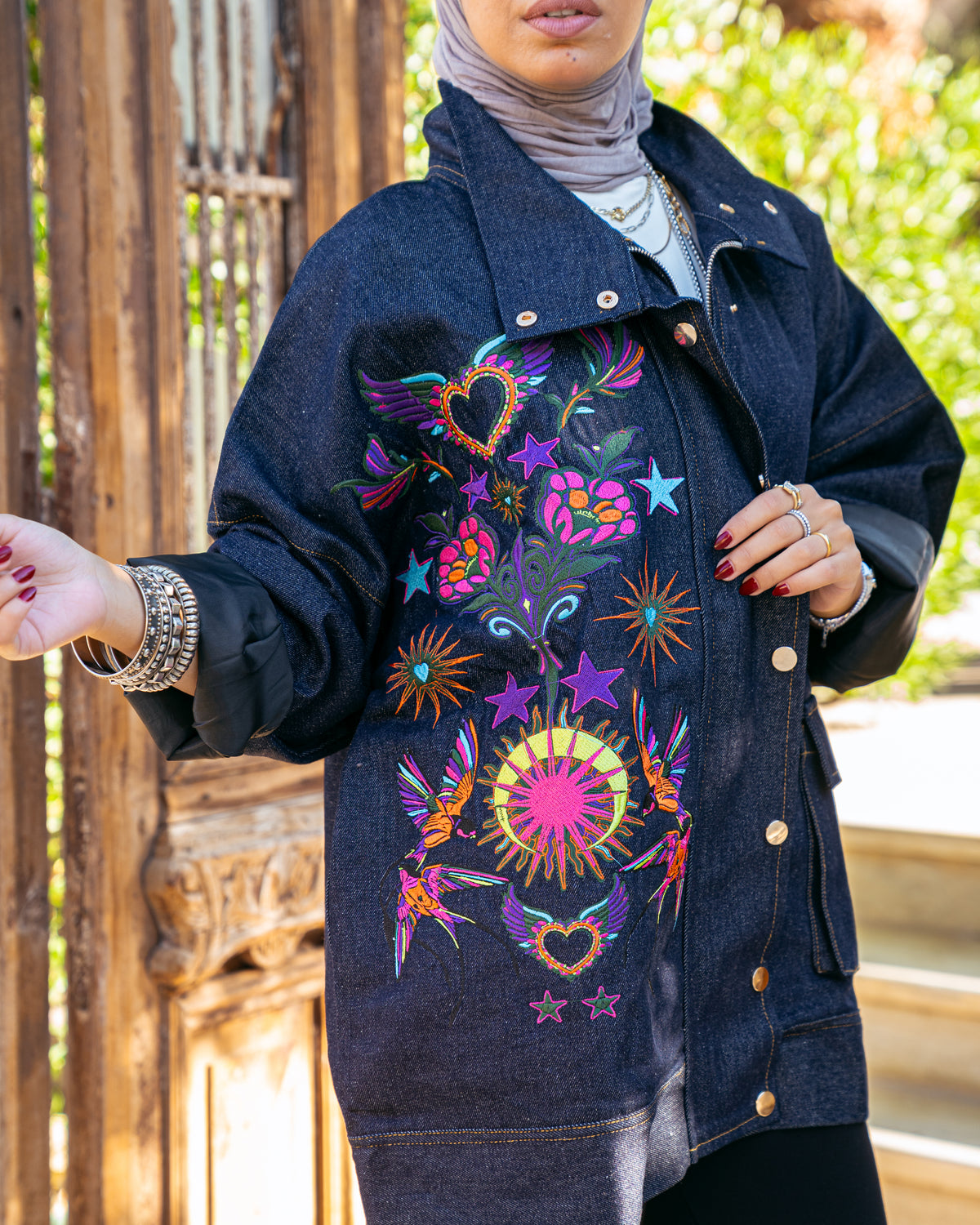 Model wearing The Switch Up from Pose Winter '27 – view 2