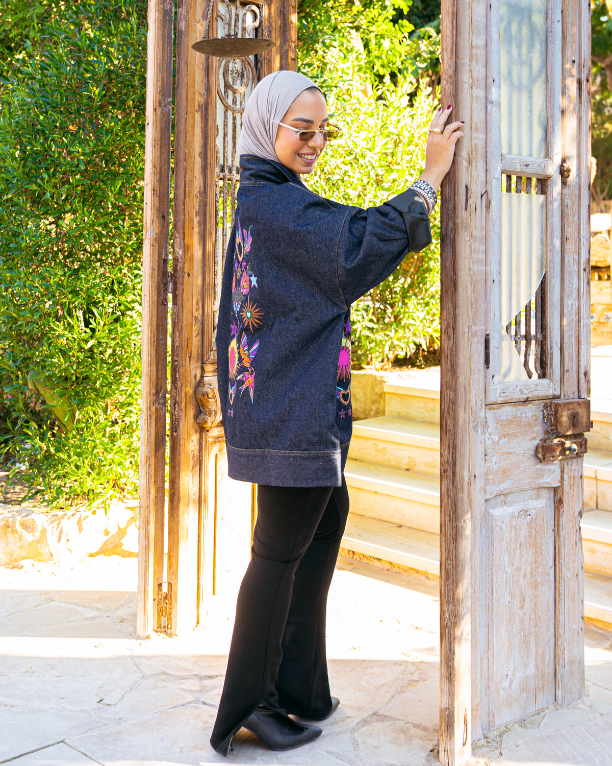 Model wearing The Switch Up from Pose Winter '27 – view 4