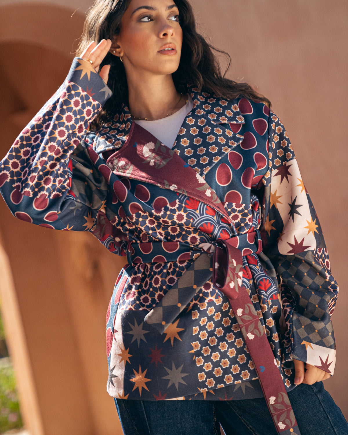 Model wearing Underrated from Pose Winter '27 – view 7