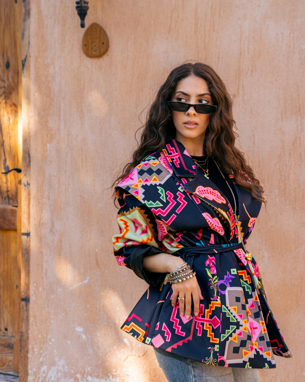 Model wearing Unfiltered – Black from Pose Winter '27 – view 2