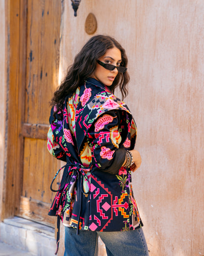 Model wearing Unfiltered – Black from Pose Winter '27 – view 9