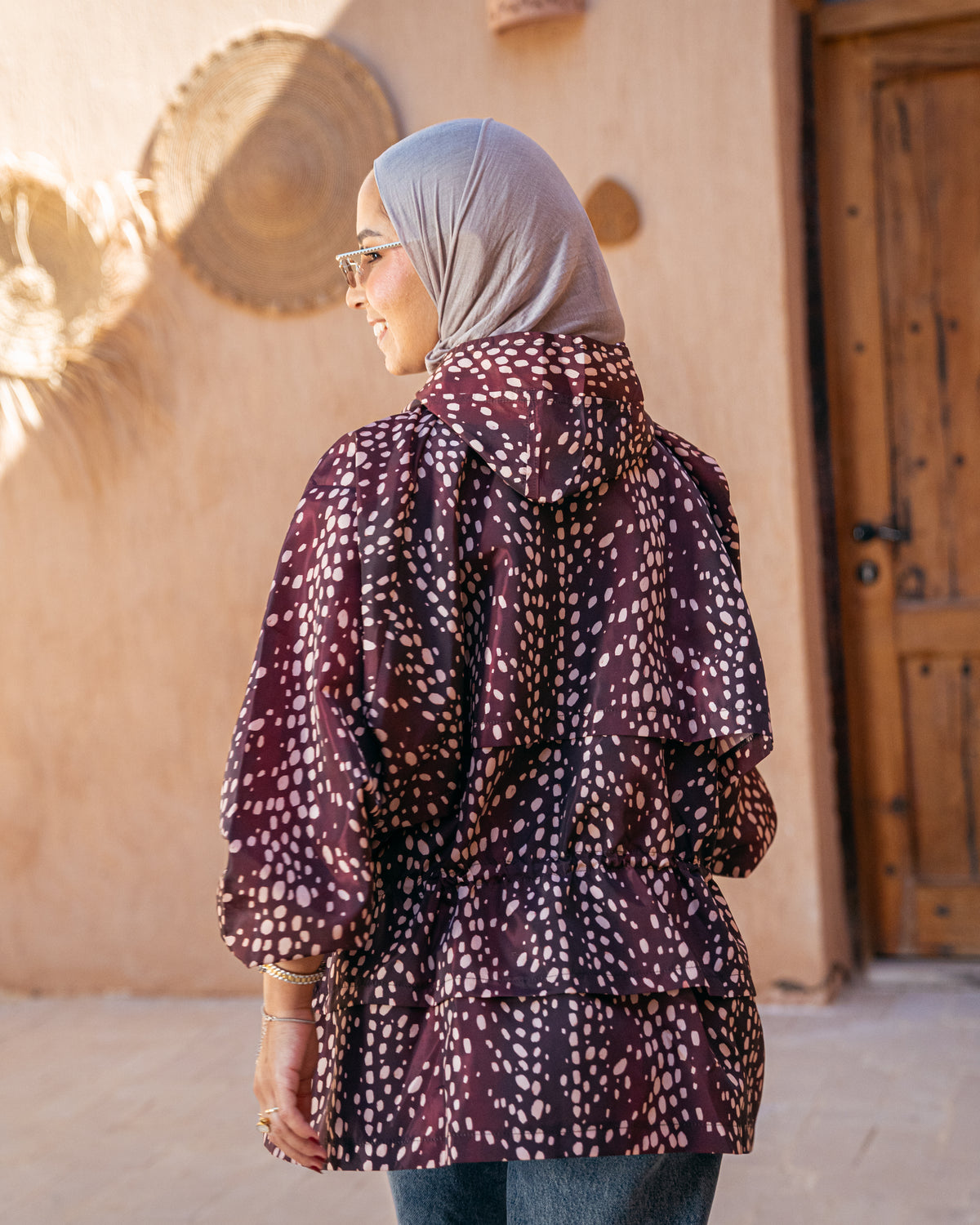 Model wearing Wild at Heart – Maroon from Pose Winter '27 – view 10