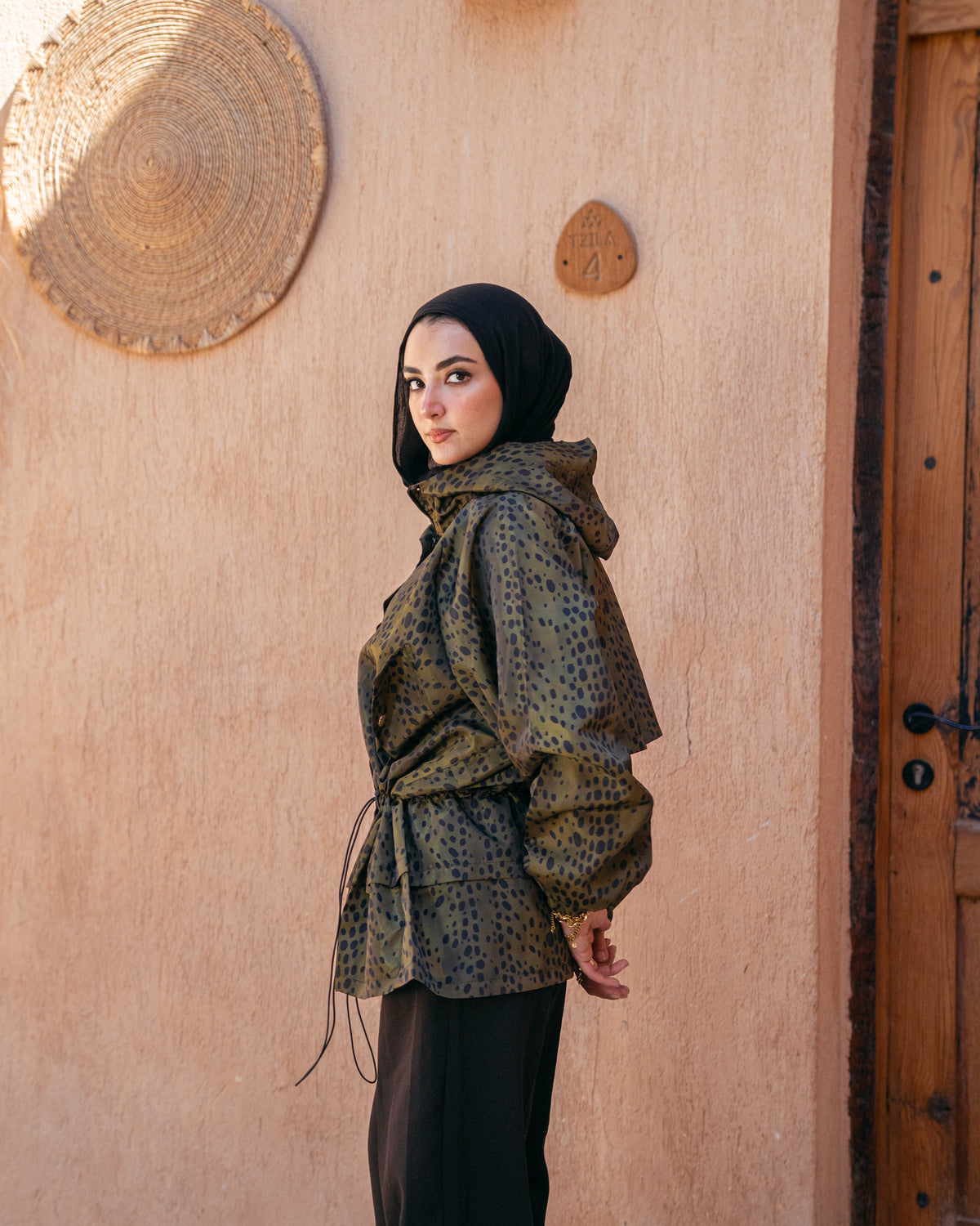 Model wearing Wild at Heart – Olive from Pose Winter '27 – view 2
