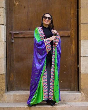 Pop Arabic Calligraphy Kaftan